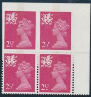 2 1/2p Wales Imperforate
